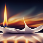 An image capturing a close-up of a lit candle with a centered, symmetrical flame, surrounded by a perfectly melted pool of wax that extends evenly to the edges of the candle, showcasing the art of burning a candle evenly
