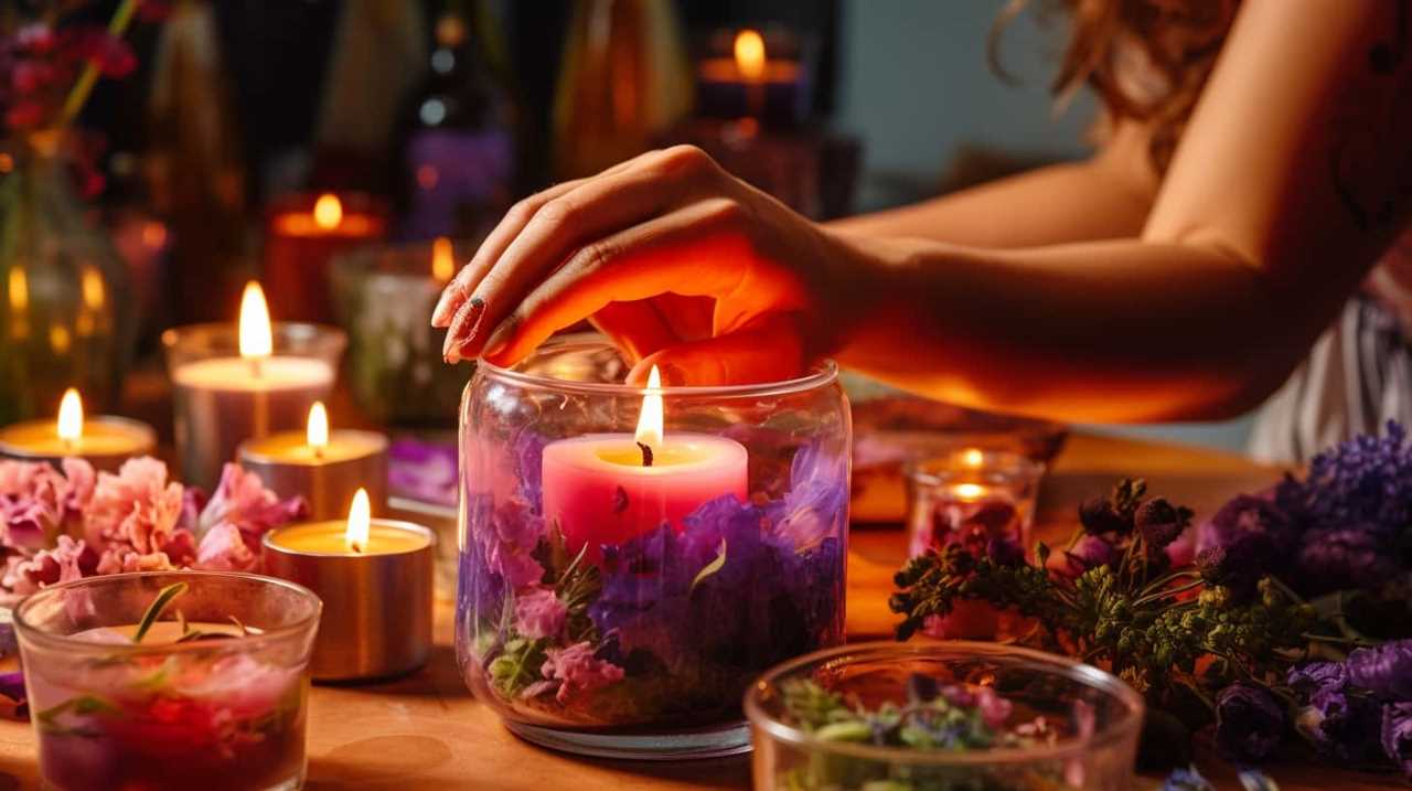 candle salad