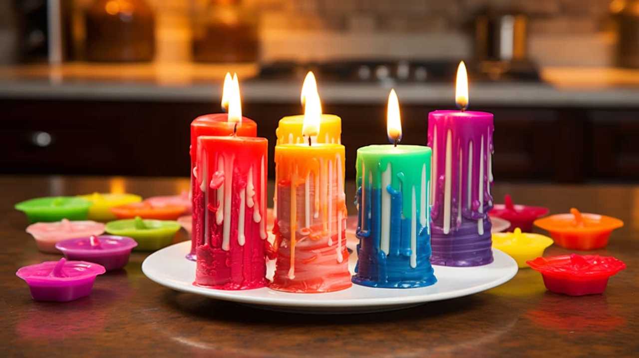 decorative candle
