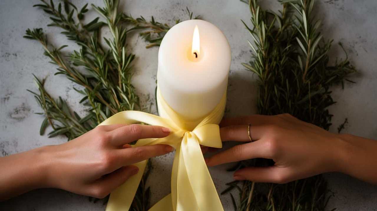 candle flame zones