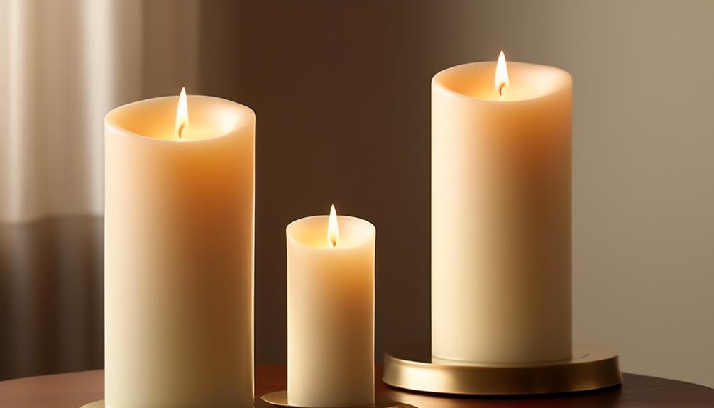 advantages of pillar candles