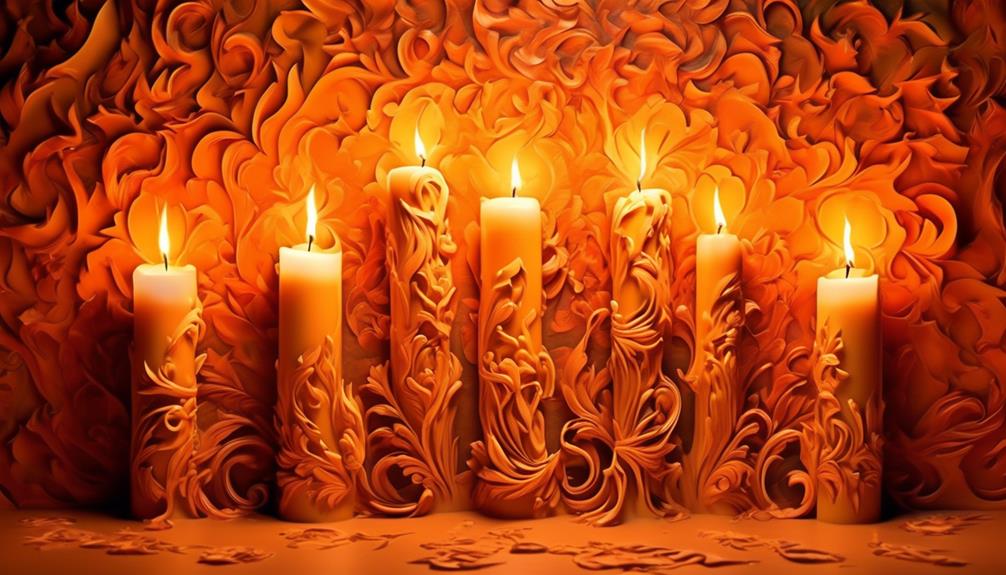 analyzing candle flames symbolism