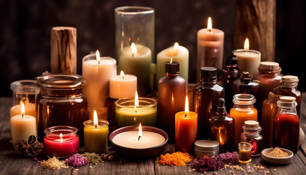 analyzing candle making ingredients