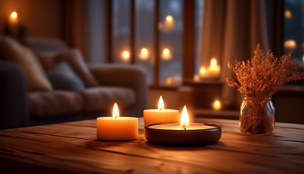 burning soy candles effectively