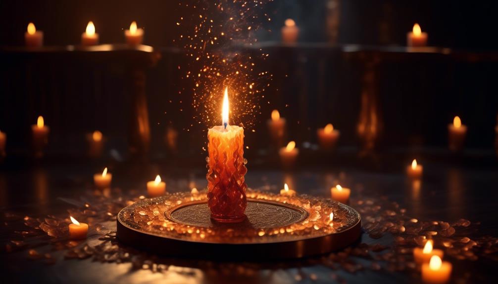 candle flame symbolism explained