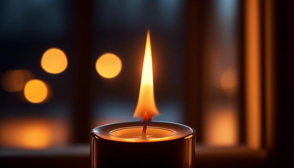 candle flickering seeking explanation