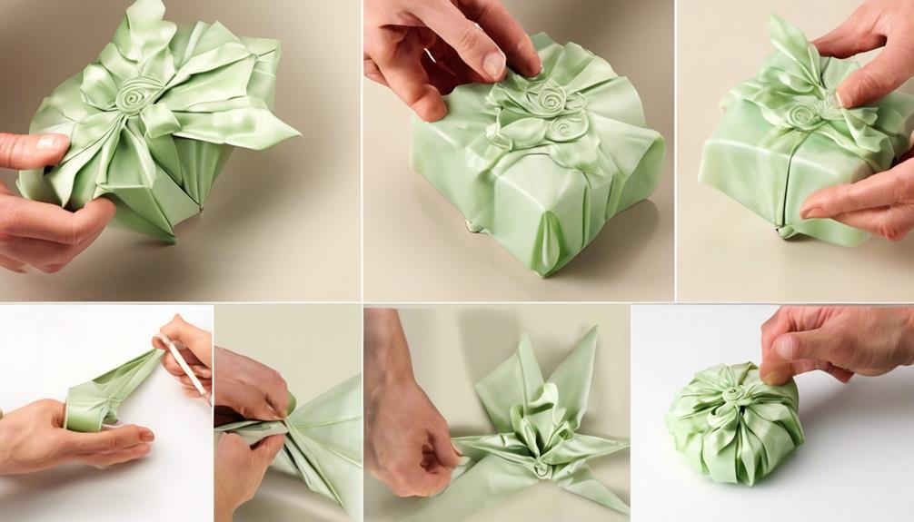 candle folding and wrapping