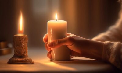 candle lighting for someone