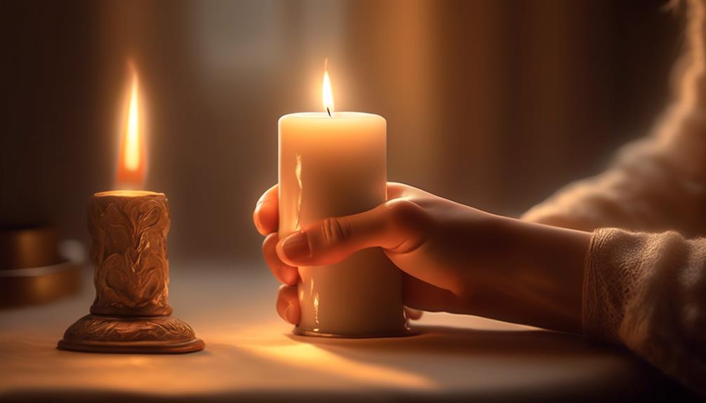 candle lighting for someone