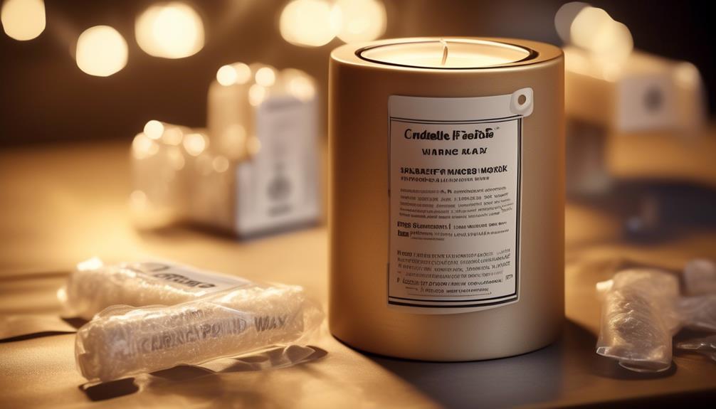 candle shipping safety guidelines
