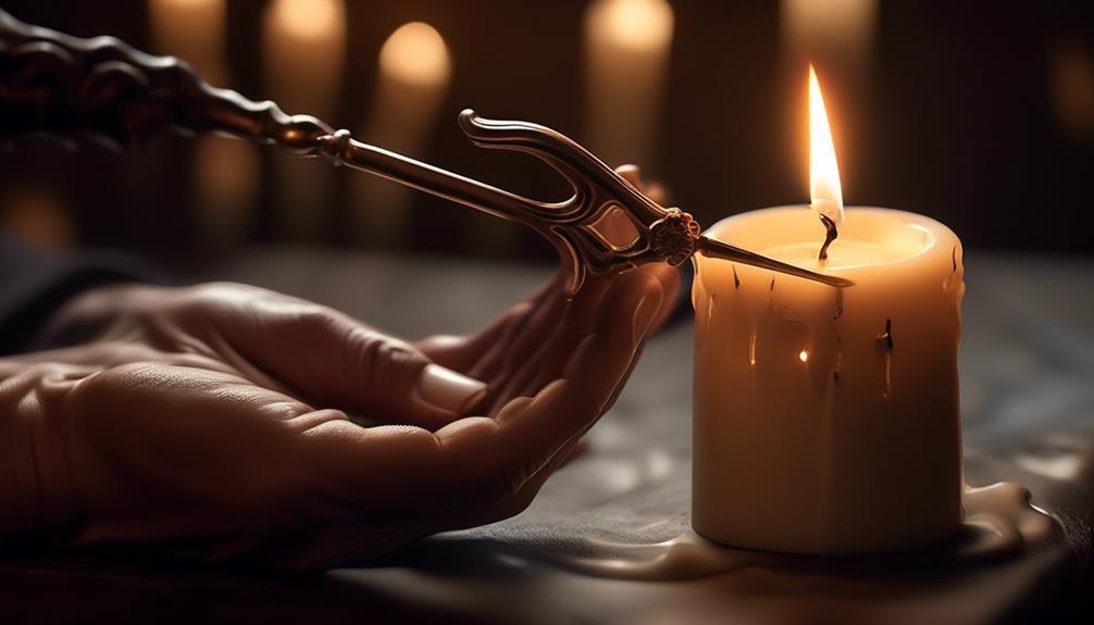 candle snuffer usage tips