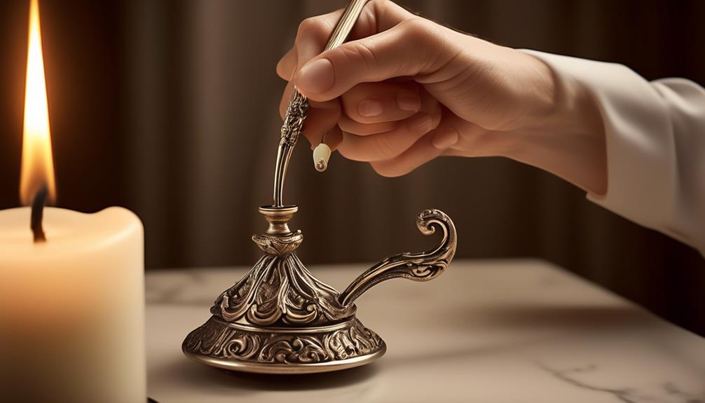 candle snuffers for extinguishing