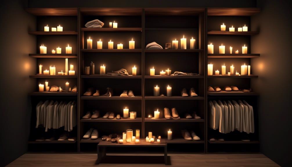 candle storage for longer life