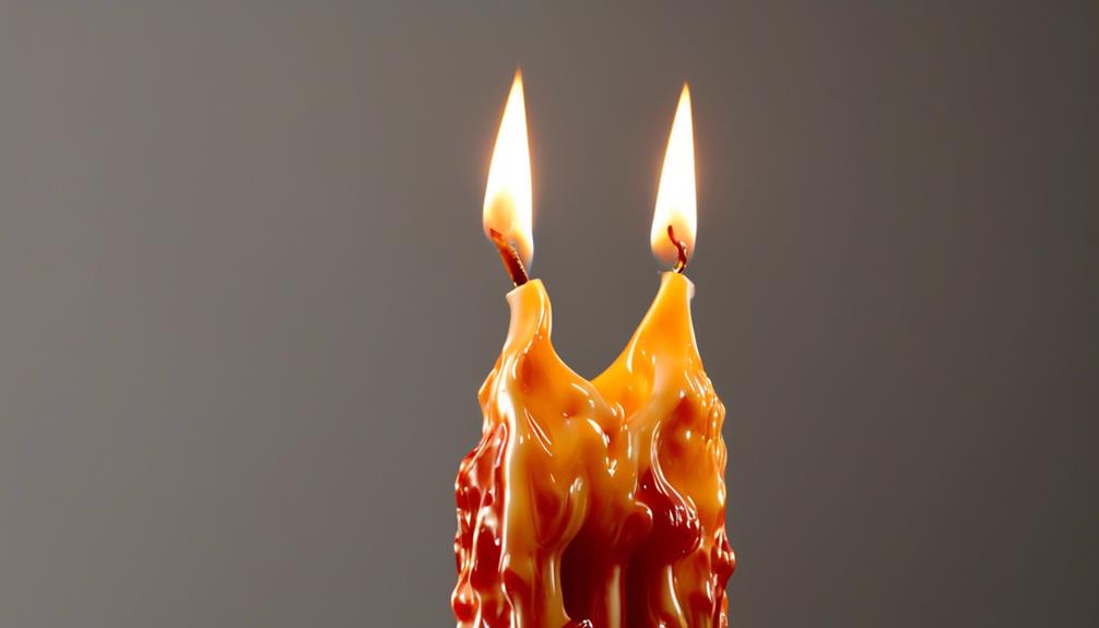 candle wax melting point