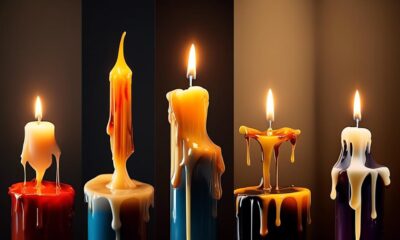 candle wax melting temperature