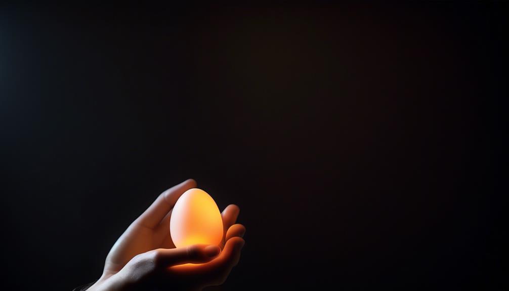 candling chicken eggs timing