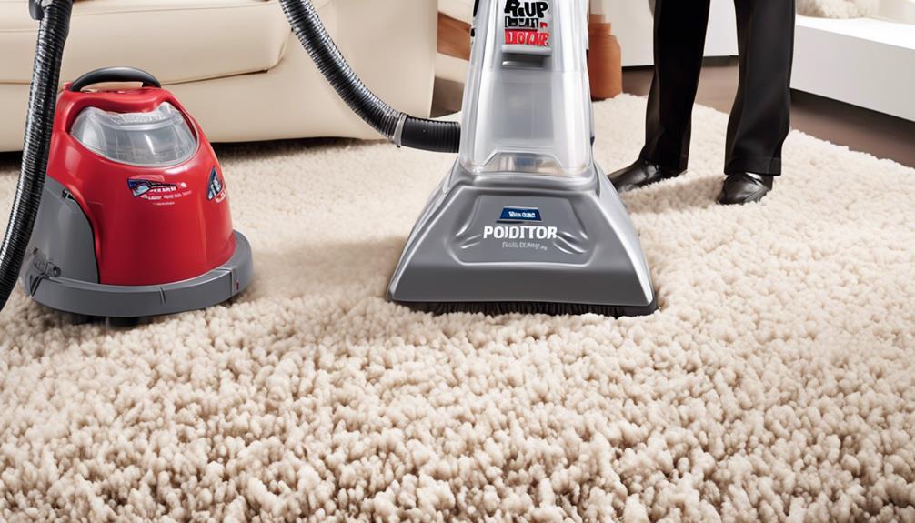 carpet cleaning with rug doctor