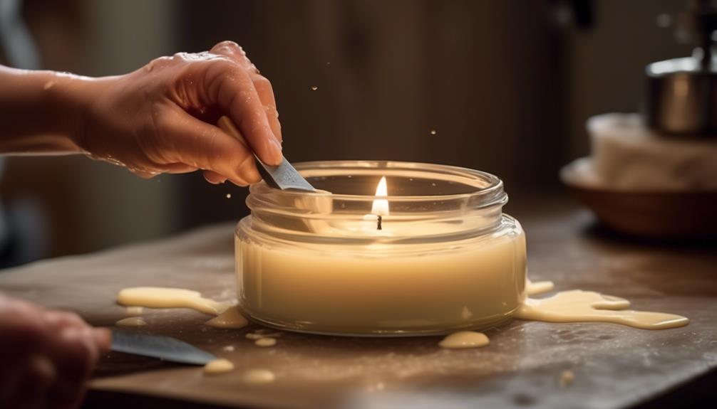 cleaning candle jars effectively