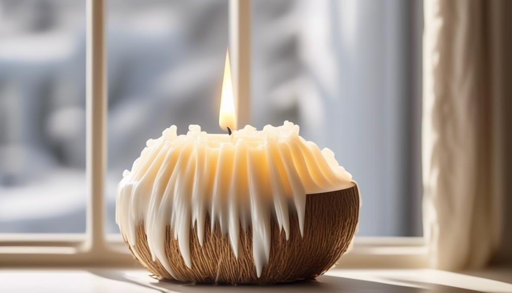 coconut wax melting point