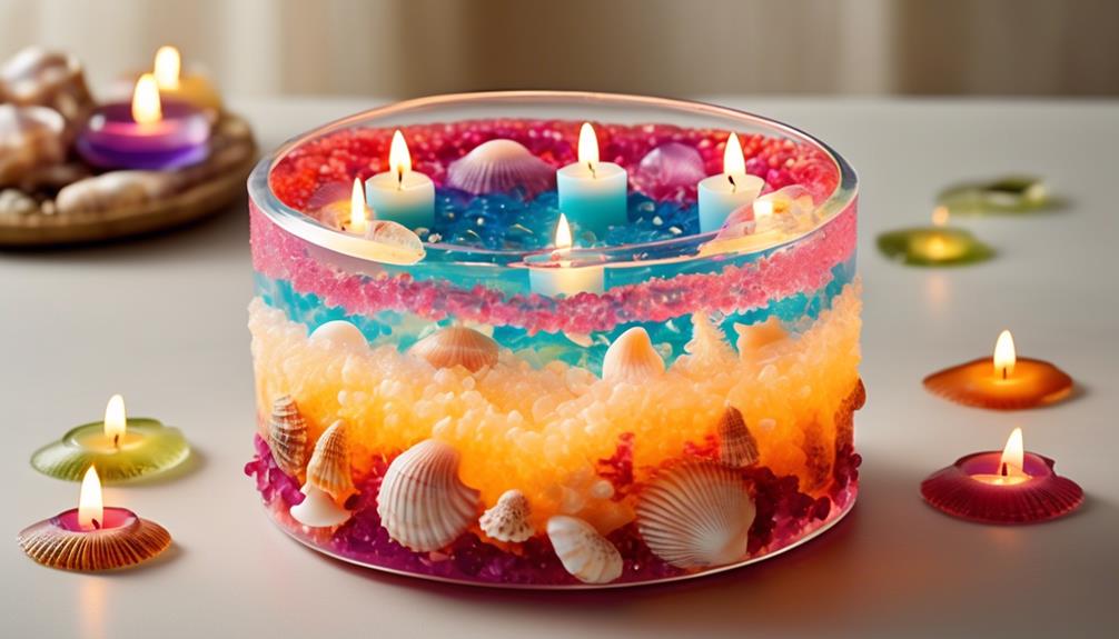 creative gel candle options