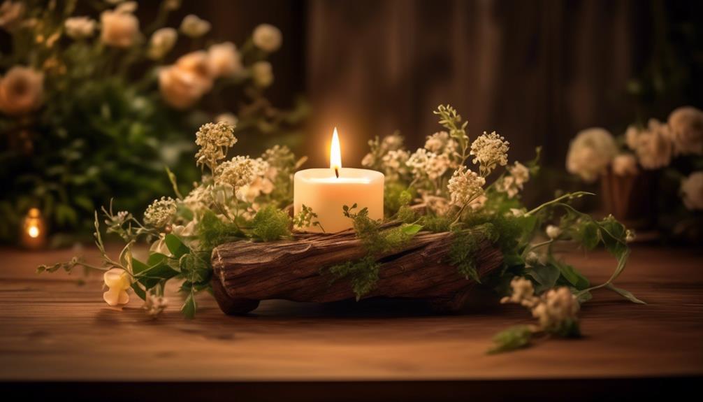 creative votive candle arrangements