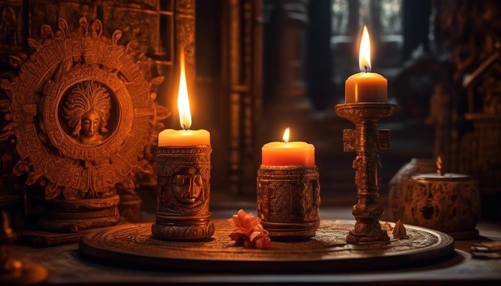 cultural significance of candle flames