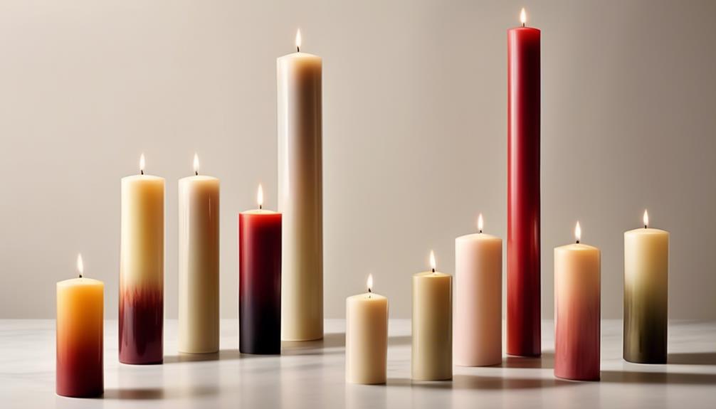 definition of pillar candle