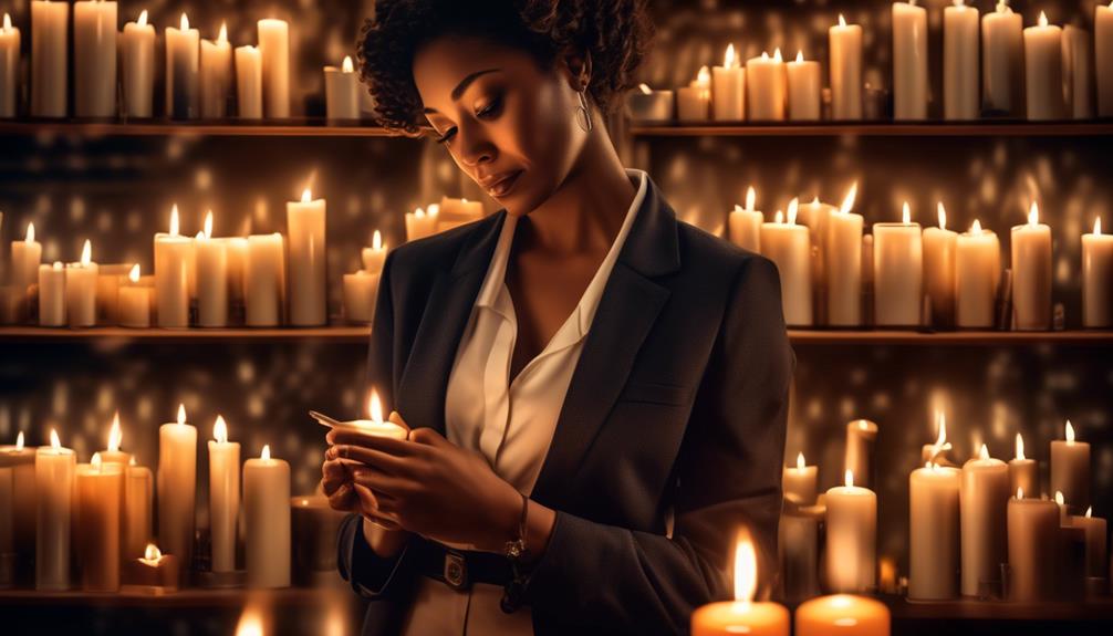 empowering women in candles