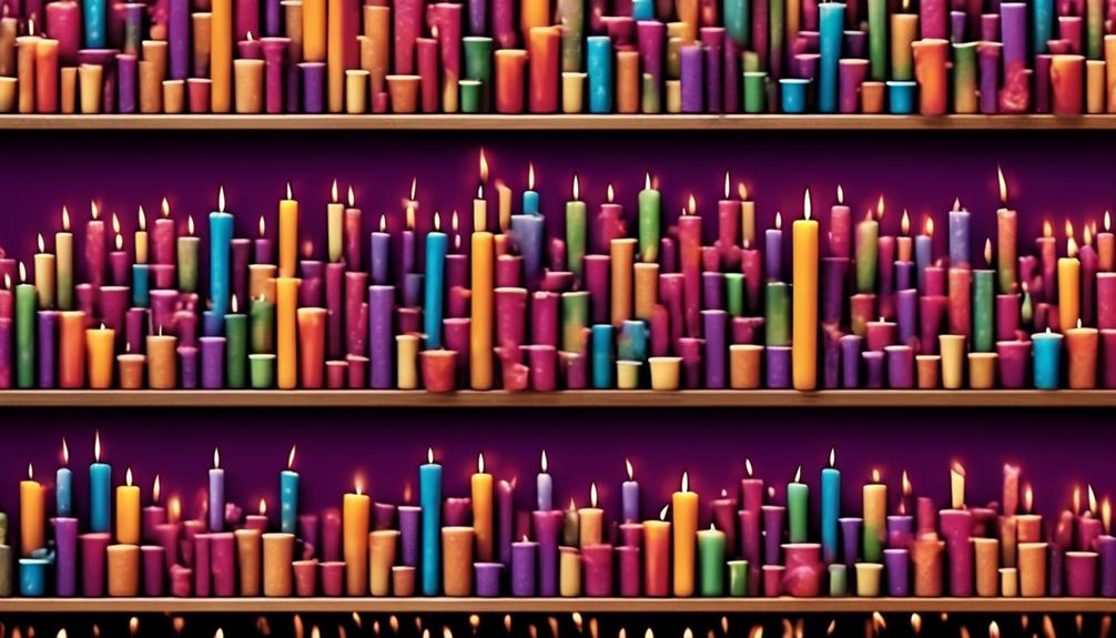 finding advent candles in stores