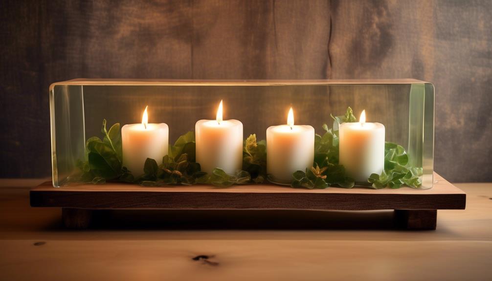 gel candles for stylish home decor