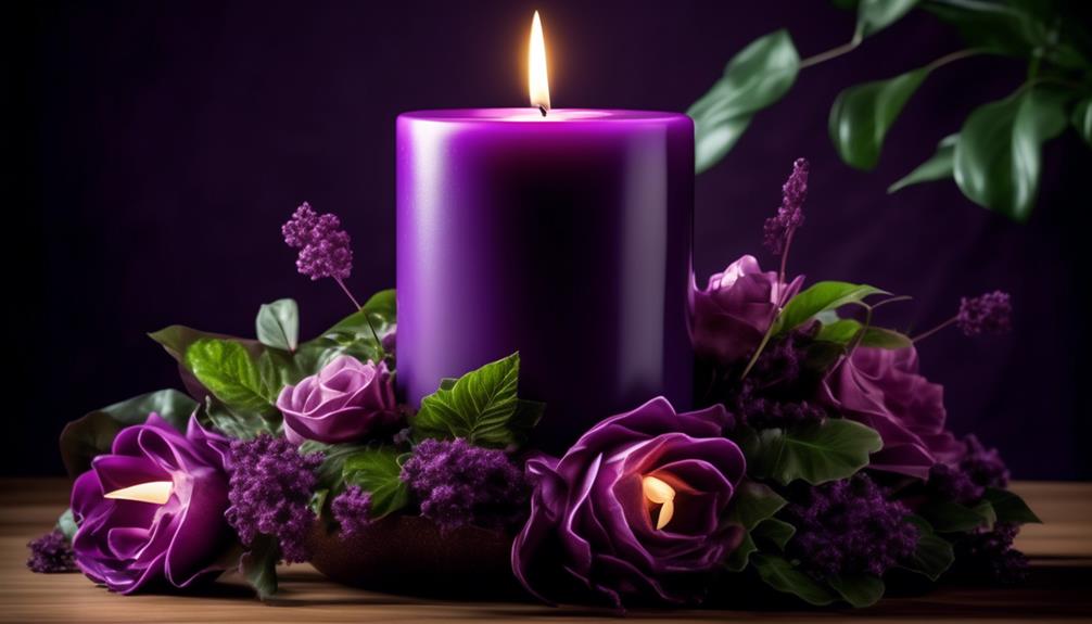 high quality purple candle locations