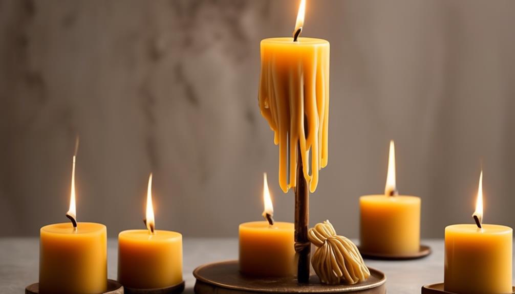 improving candle burning efficiency