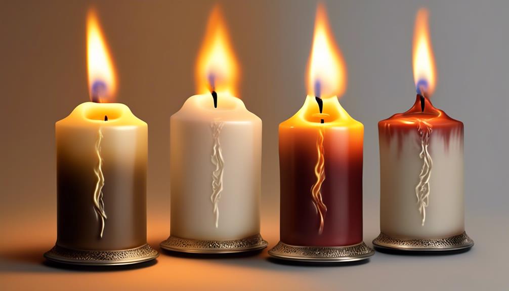 length of candle s burning