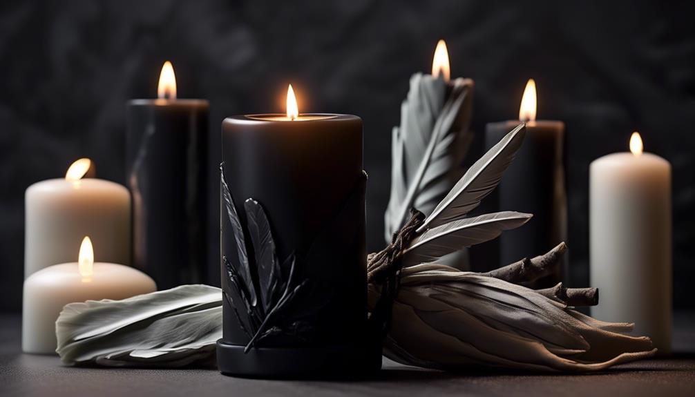 magical black candle wards