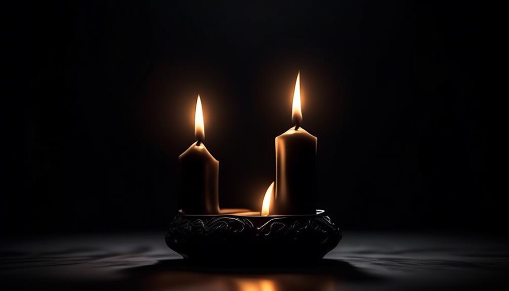 meaning of black candle