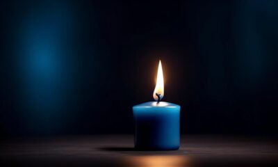 meaning of blue candle