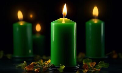 meaning of green candle