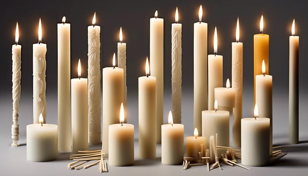 measuring candle wick length