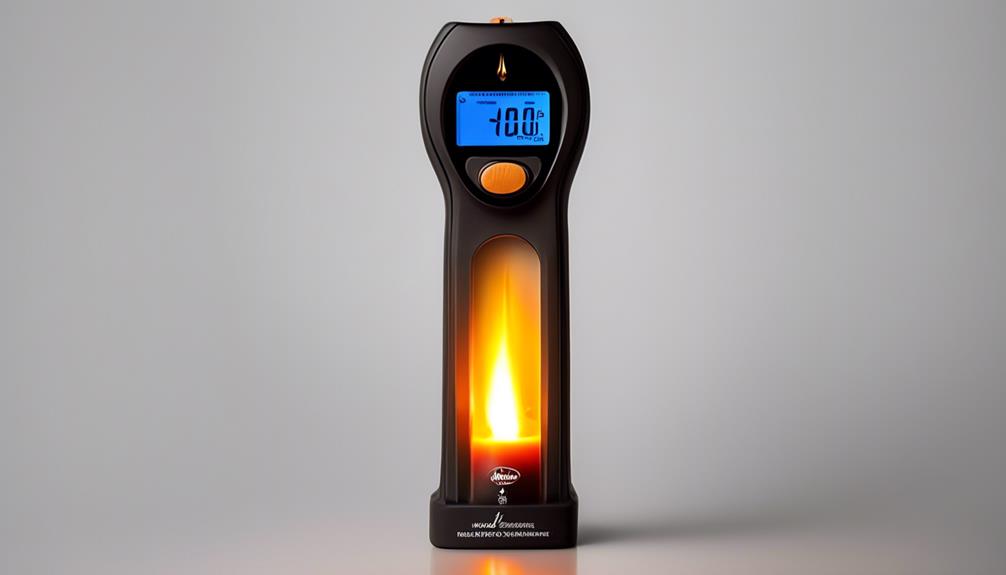 methods for measuring flame temperature