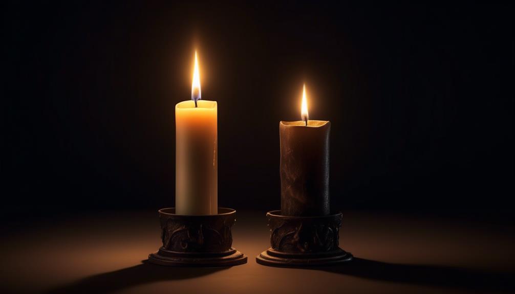 navigating the unknown with candles