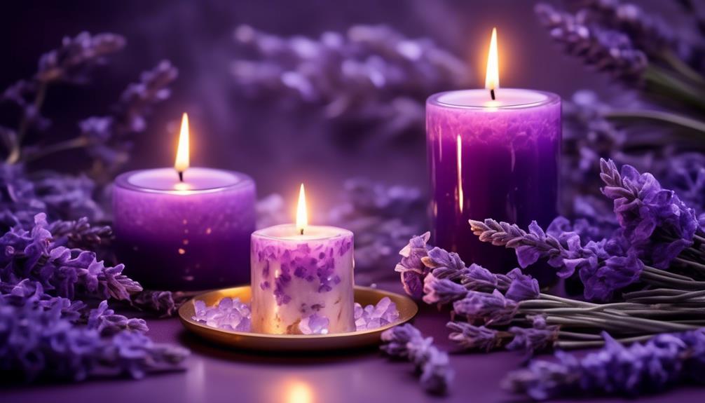 purple candle benefits explained