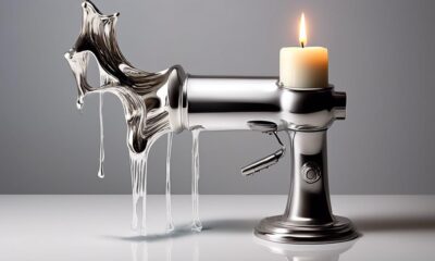 removing wax from candle holder