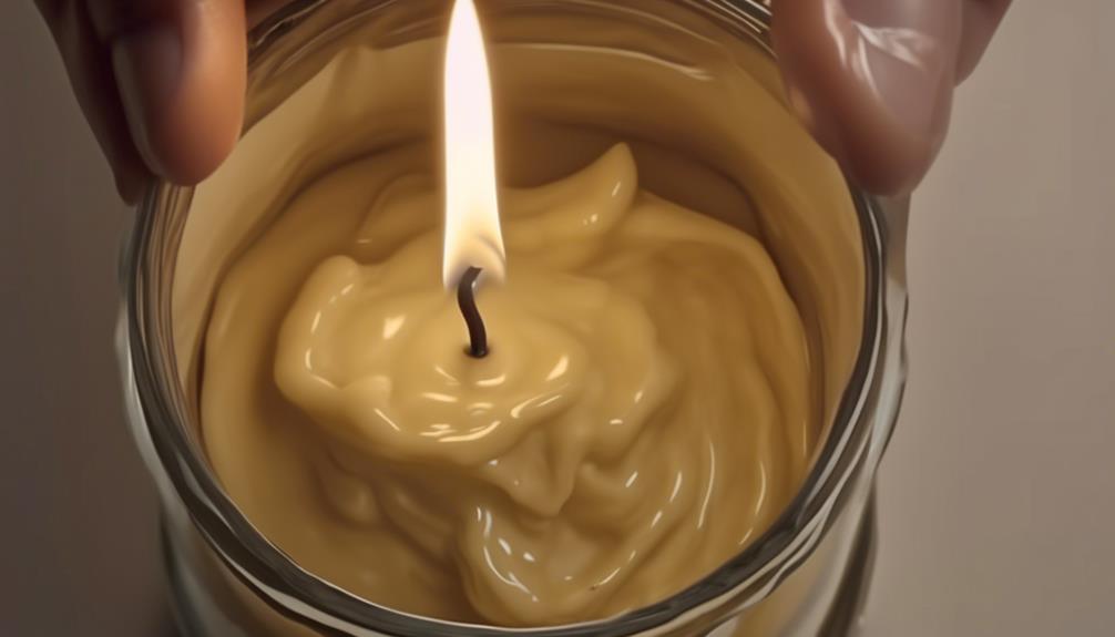 removing wax from jars