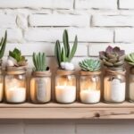 repurpose old candle containers