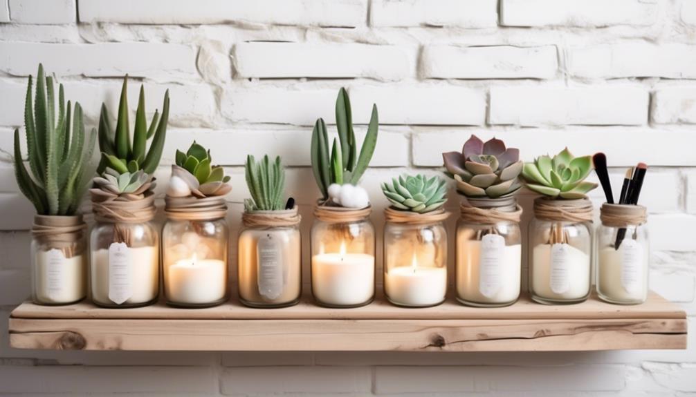 repurpose old candle containers