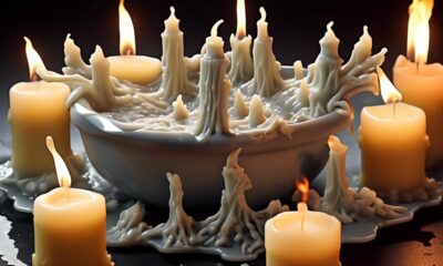 repurposing old candle wax