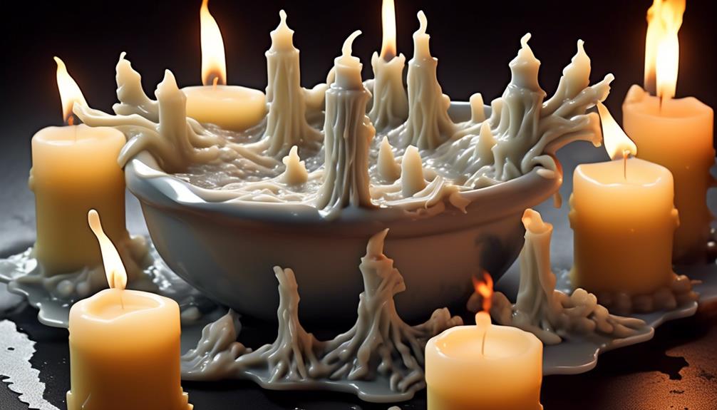 repurposing old candle wax