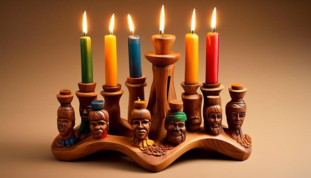 significance of kwanzaa candle holder