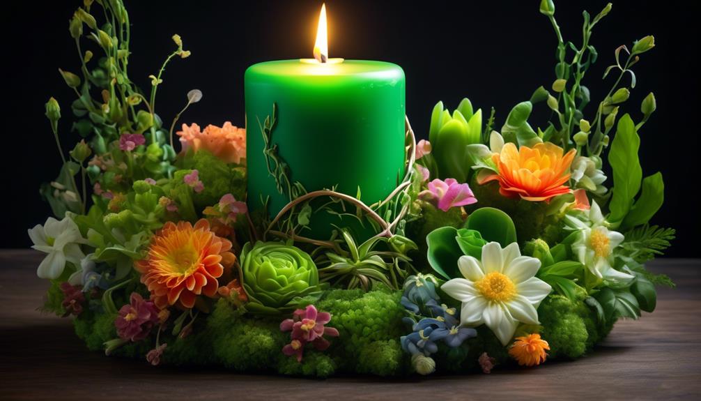 sustainable rejuvenation through candles
