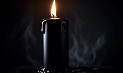 symbolism of black candles